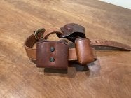 Old school 1911 Galco Leather Rig 38 belt